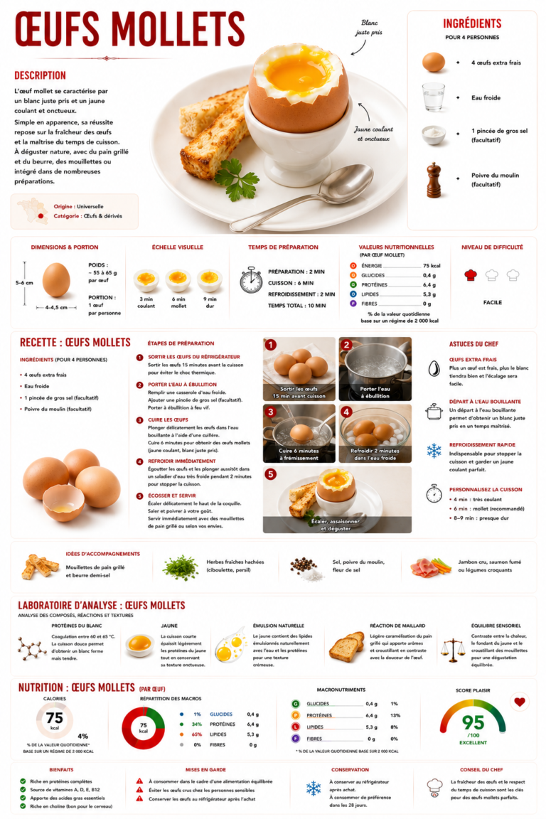 Oeufs mollets